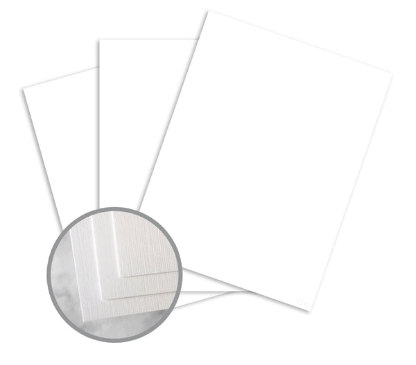 BC -  100lb Classic Linen Cover - White
